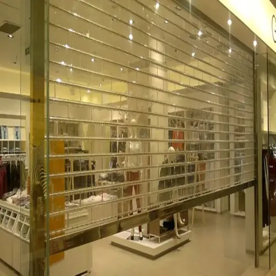 Polycarbonate Sliding Doors Polycarbonate Sliding Shutter Door Polycarbonate Panels for Sliding Glass Doors - Crystal Roller Shutter Door, Transparent Roller Shutter | Made-in-China.com