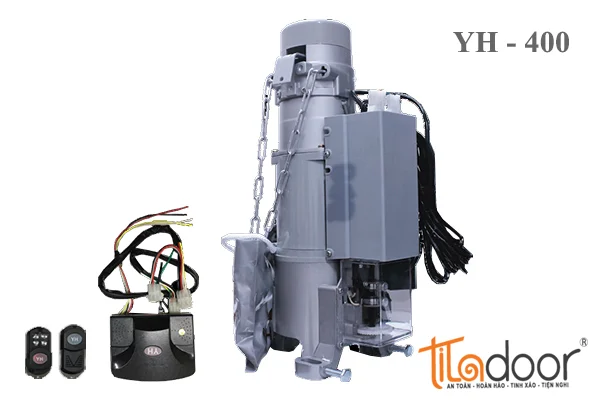 Phụ kiện cửa cuốn đức : Bộ tời ngoài YH - 400